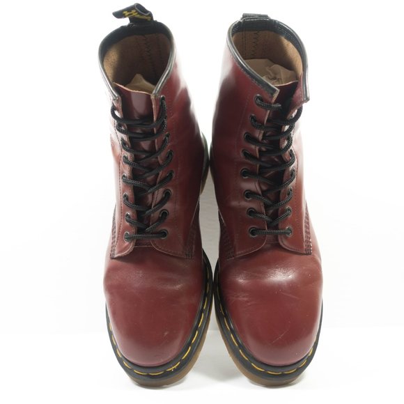 Dr Martens 1460 Made In England 8 Eye Leather Boots - Men's Size 11 UK / 12 US - Picture 7 of 10